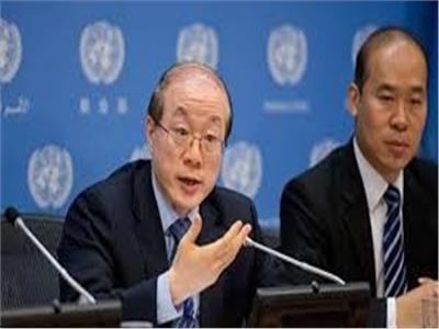 ممثل الصين الدائم لدى الأمم المتحدة وو هاي تاو تأييد 