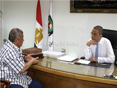 محافظ سوهاج يبحث مع كمال ابوضيف استعدادات المحافظة للبطولة