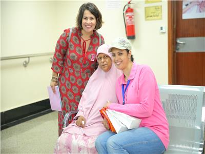 انجي وجدان تدعم محاربات سرطان الثدي في بهية