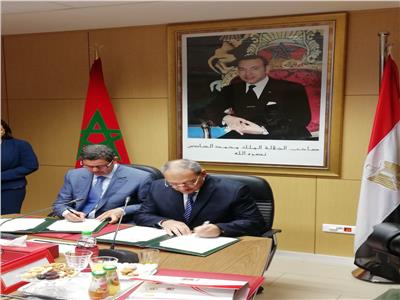النائب العام يوقع مذكرة تفاهم مع نظيره المغربي