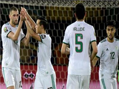 فرحة لاعبي الجزائر 