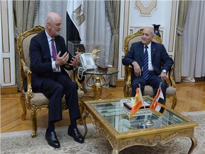 «العصار» و«سفير إسبانيا» يبحثان سبل تعزيز التعاون المشترك