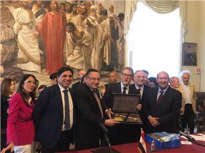 توقيع اتفاقية تآخي وتعاون بين الإسكندرية وكاتانيا بجزيرة صقلية الإيطالية