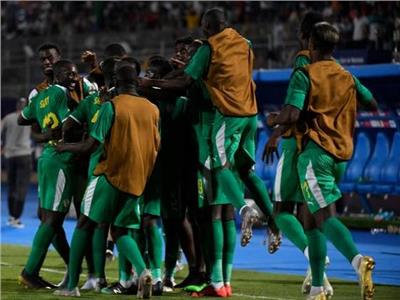 فرحة لاعبي منتخب السنغال بالفوز