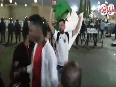 الجماهير عقب مباراة الجزائر والسنغال