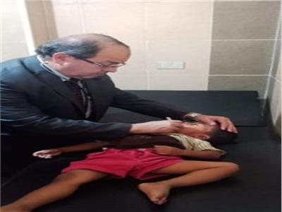 وكيل وزارة الصحة بالمنوفية ينقذ حياة طفل بأشمون
