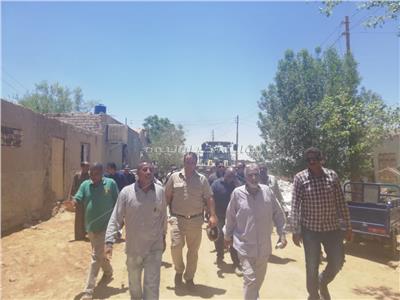 إزالة 51 حالة تعدي على أراضي لدولة بمدينة أسوان