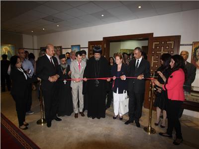 افتتاح معرض الفنان التشكيلي سعد متري بالمركز الثقافي القبطي الأرثوذكسي