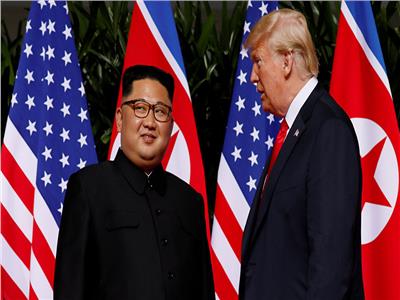 الرئيس الأمريكي والزعيم الكوري