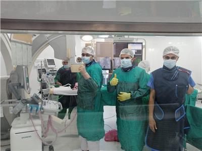 الصحة: "تميم" أول حالة قسطرة قلبية في منظومة التأمين الصحي ببورسعيد