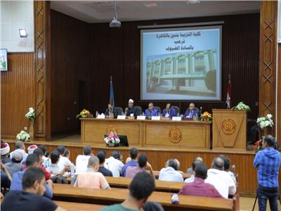  تكريم الرئيس للدكتور جمال أبو السرور تكريم لجامعة الأزهر