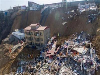 فقدان 9 أشخاص في انهيار أرضي جنوب غربي الصين
