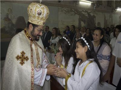 ترأس الأنبا باخوم النائب البطريركي لشؤون الإيبارشية البطريركية