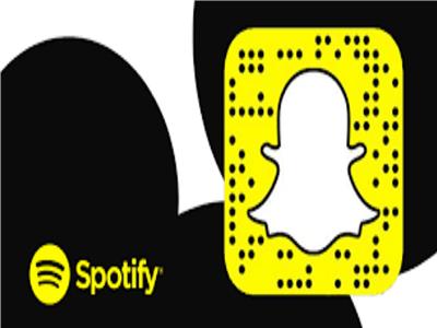 Spotify و  Snapchat