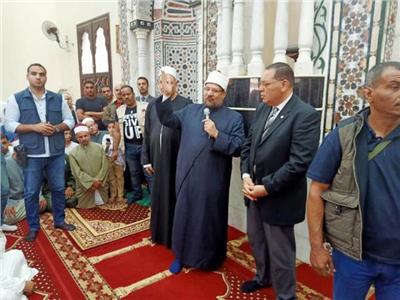 وزير الاوقاف خطة متكاملة لاعادة اعمار وتجهيز المساجد بجميع محافظات الجمهورية