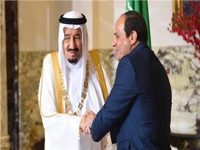 الرئيس عبد الفتاح السيسي والملك سلمان