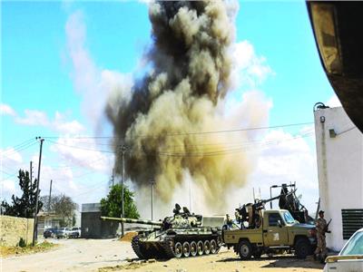 الجيش الوطني الليبي يشن هجوما على ميليشيات مصراتة- أرشيفية