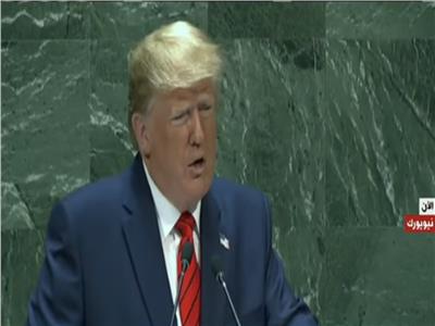 كلمة «ترامب» في الجمعية العامة للأمم المتحدة الـ74