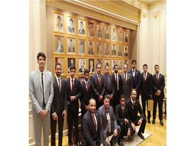 وفد الشباب السعودي في زيارة لمجلس النواب المصري