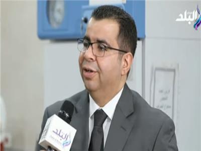 الدكتور إيهاب سراج الدين، مدير بنك الدم المركزي