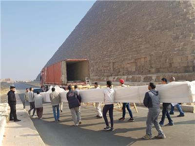  المتحف المصري الكبير يستقبل 331 قطعة آثرية 