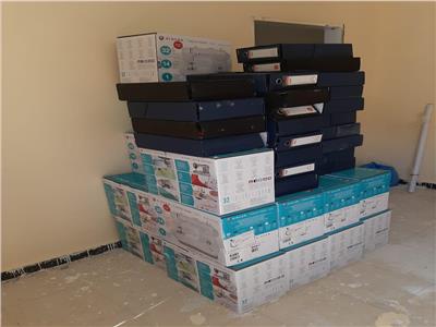 توزيع 23 ماكينة خياطة بالمجان لمصابى الالغام بمدينة الحمام 