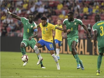 البرازيل تتعادل مع السنغال وديا 1ـ1