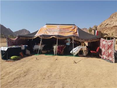 خيمة لعرض التراث الطبيعي والثقافي لكافة المحميات الطبيعية بمصر
