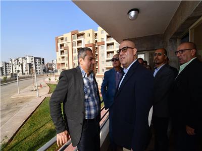 خلال تفقد وزير الإسكان للمشروعات السكنية المختلفة بمدينة الشروق
