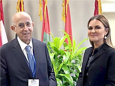 وزيرة الاستثمار ورئيس الصندوق العربي للإنماء