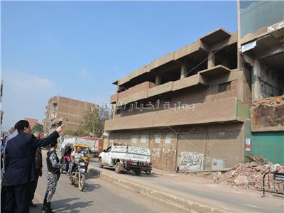  انهيار مصنع في أبو الغيط بالقناطر