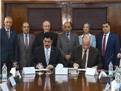 3 وزراء يشهدون توقيع بروتوكول مصنع السلام لمعاجلة المخلفات الصلبة