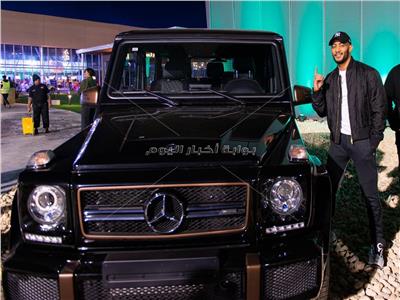  محمد رمضان «المشتري الثاني» في معرض الرياض للسيارات