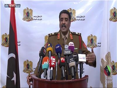 الناطق الرسمي للقوات المسلحة الليبية اللواء أحمد المسماري