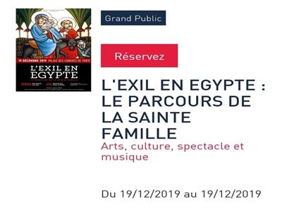 أوبرا «مصر الطريق» تروج لمسار العائلة المقدسة بفرنسا