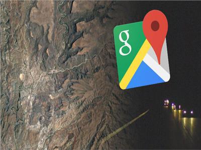 الشوارع المظلمة على خرائط جوجل