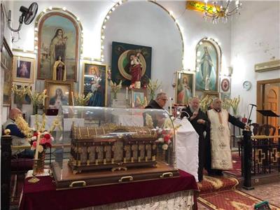 كنيسة الزيتون تستقبل رفات القديسة تريزا 