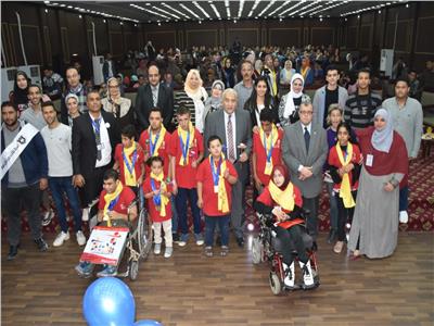 جامعة السادات تحتفل باليوم العالمي لمتحدي الإعاقة