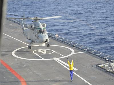 جانب من التدريبات البحرية المصرية