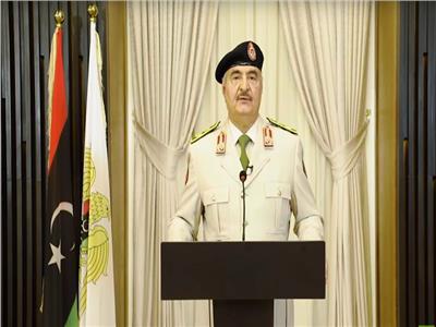  القائد العام للقوات المسلحة العربية الليبية المشير خليفة حفتر