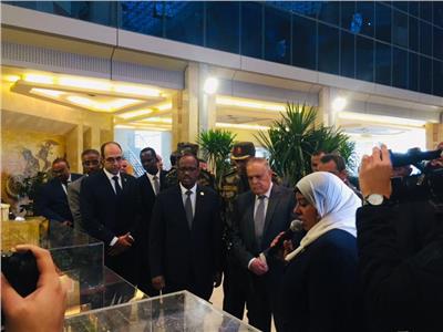 جانب من زيارة وزير الدفاع الصومالي إلى الهيئة العربية للتصنيع