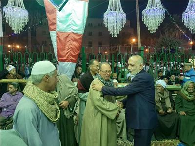 «الرفاعية» يواصلون الاحتفال بمولد الحسين ويهنئون السيسي بالعام الجديد