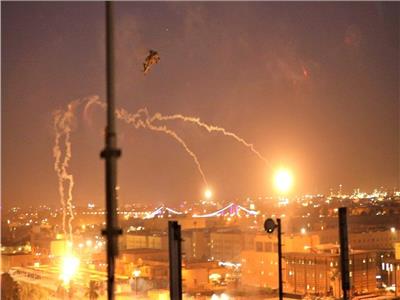 صورة من قصف الولايات المتحدة  لمواقع ميليشيا حزب الله - رويترز