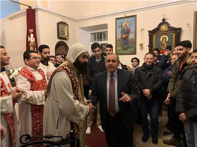 السفارة المصرية بروسيا تشارك في قداس عيد الميلاد المجيد