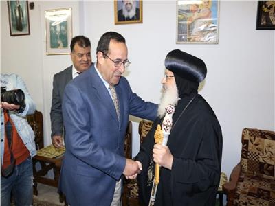 شوشة ينقل تهئنة الرئيس السيسي للمسيحيين في سيناء