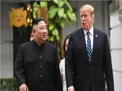 الرئيسان الأمريكي والكوري الشمالي