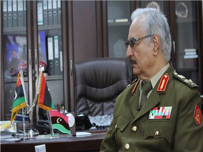 القائد العام للجيش الوطني الليبي المشير خليفة حفتر