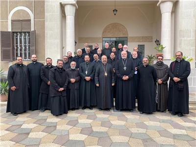  بطريرك الأقباط الكاثوليك يجتمع بكهنة الايبارشية البطريركية