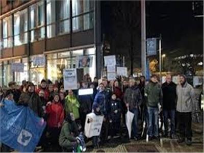 احتجاجات الجاليات العربية في برلين