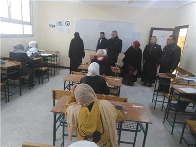 99% نسبة حضور الطلاب بامتحانات الإعدادية والثانوي العام في شمال سيناء